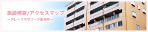 グレースマサコーヌ阪南町-施設概要/アクセスマップ